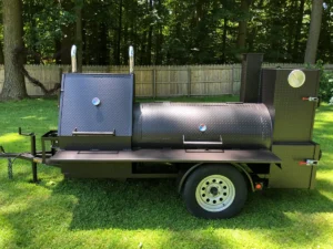 Anyone Seen a Small Smoker on a Push Cart?
