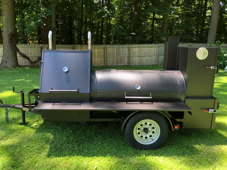 Anyone Seen a Small Smoker on a Push Cart?