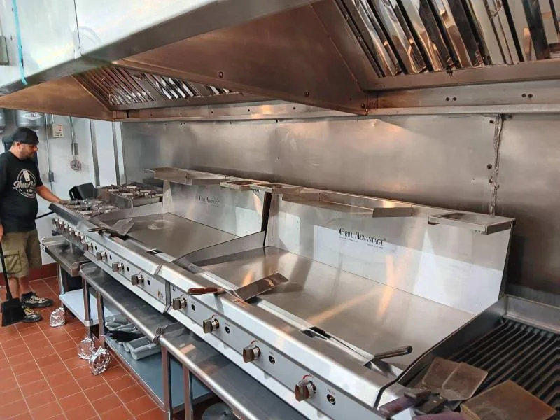 Maximizing Efficiency: Best Cooler Placement Next to a Flattop
