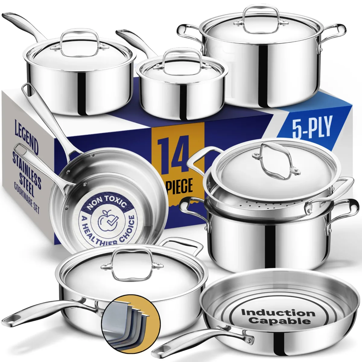 Best Stainless Steel Cookware Sets for Professional Chefs: A Comprehensive Guide