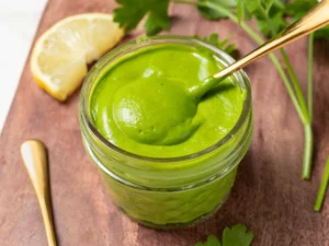 Keep Your Sauces Vibrantly Green Using Lemon Juice