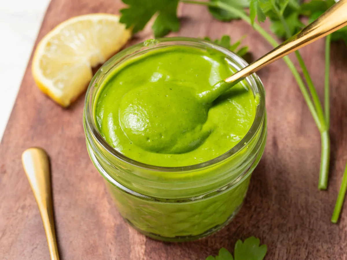 Keep Your Sauces Vibrantly Green Using Lemon Juice