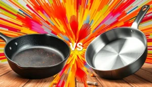 Cast Iron vs Stainless Steel Pans: Which is Better for Searing?