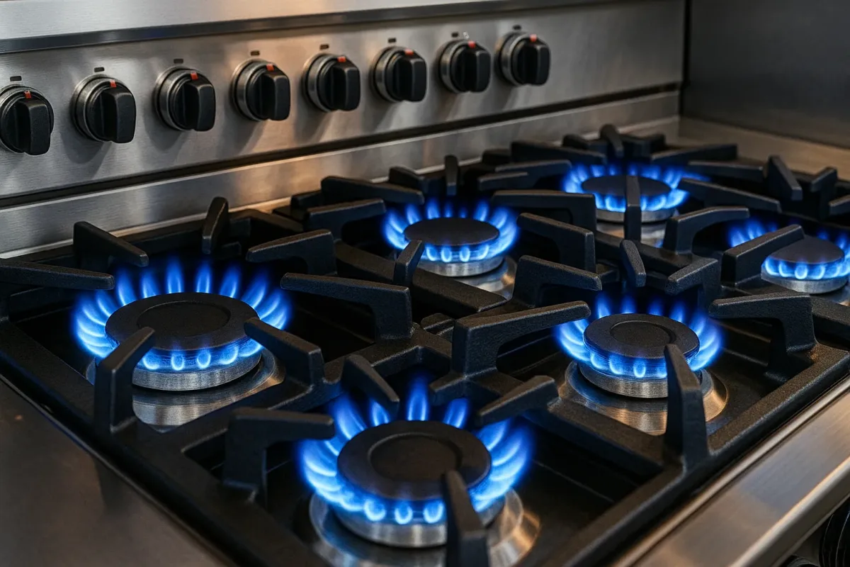 Choosing the Right BTU Commercial Gas Range Explained