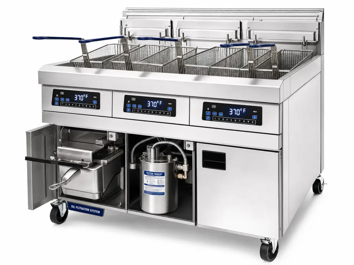 Commercial Fryer Face-Off: Open Pot or Pressure Cooker?