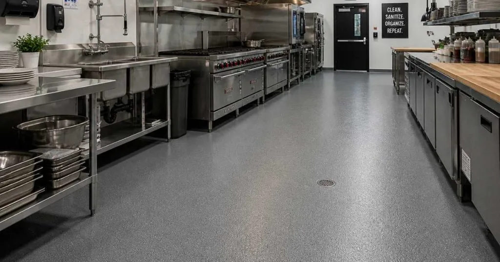 Choosing Commercial Kitchen Flooring That Actually Works