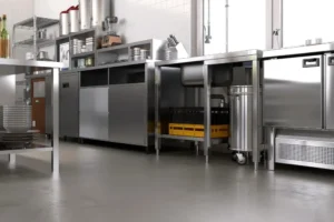 Choosing Commercial Kitchen Flooring: Safety, Durability, Compliance Tips