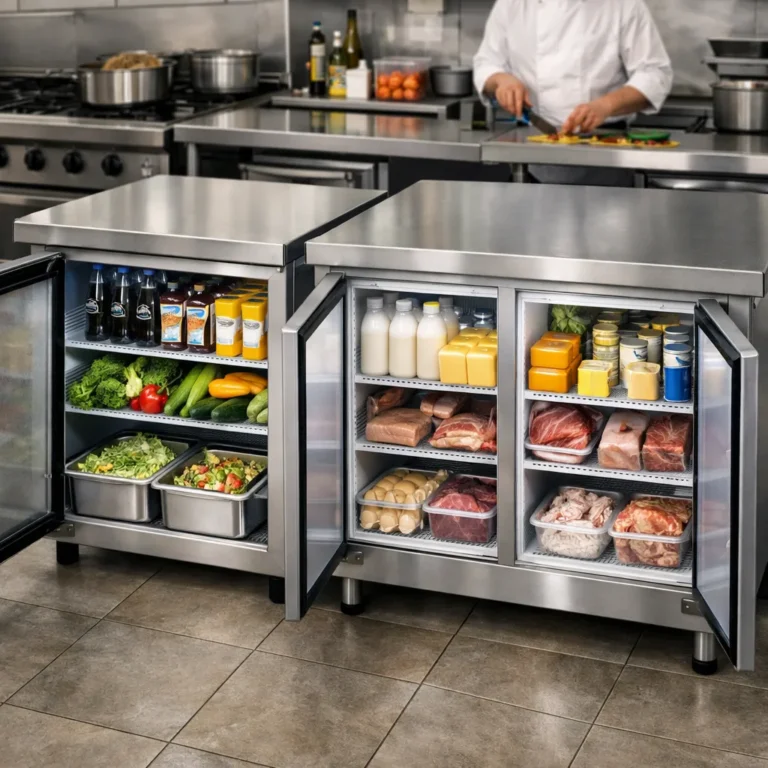 Choosing the Right Commercial Refrigerator for Your Cafe