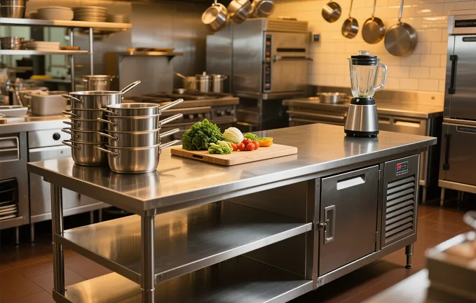 Choosing the Right Commercial Work Tables for Your Kitchen