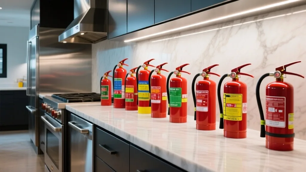 Choosing the Right Fire Extinguisher Types and Uses for Your Kitchen