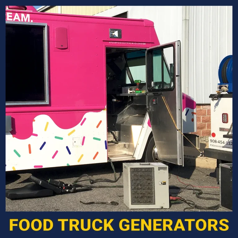 Choosing the Right Generator for Your Food Truck