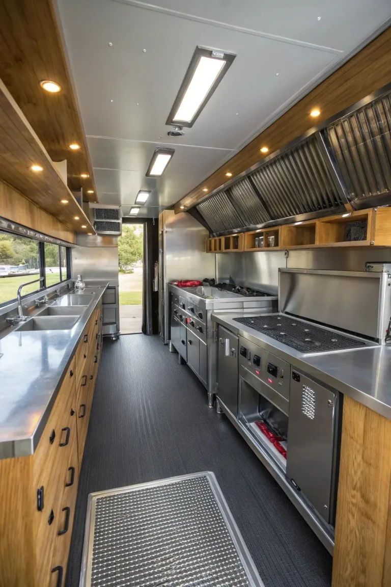 Designing an Efficient Food Truck Kitchen Layout