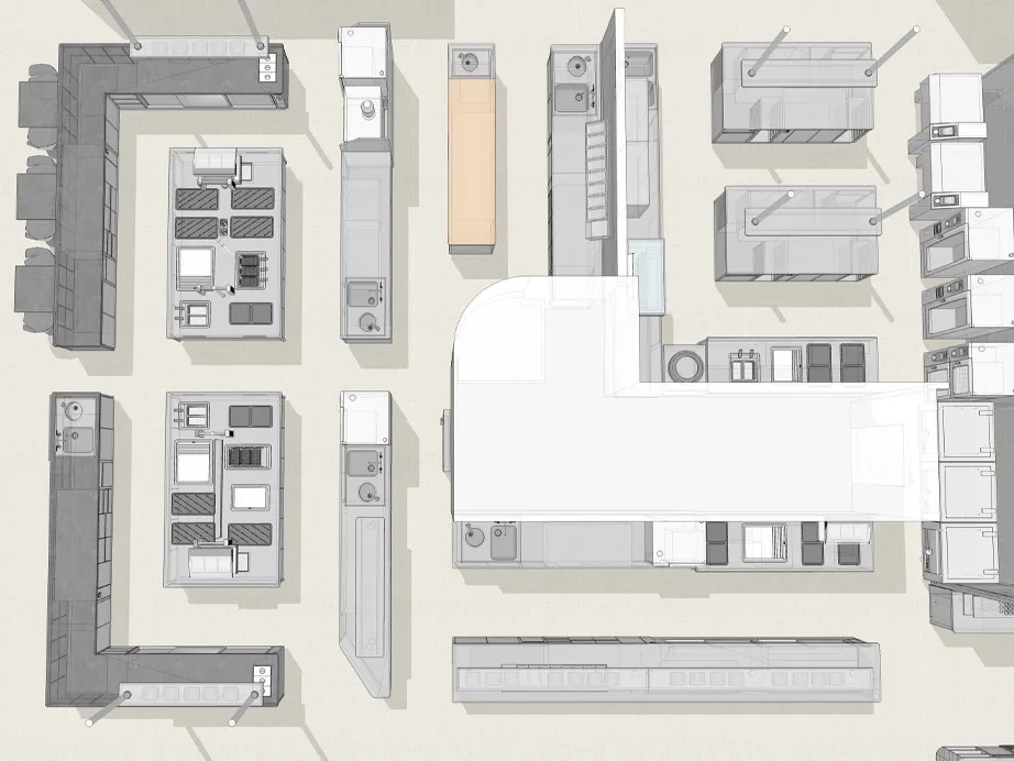 Small Kitchen Layouts: Big Efficiency Design Tips