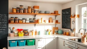 DIY Kitchen Storage: Budget Hacks to Tame Chaos