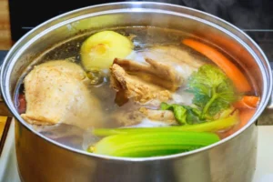 Does Double Simmering Improve Chicken Stock?