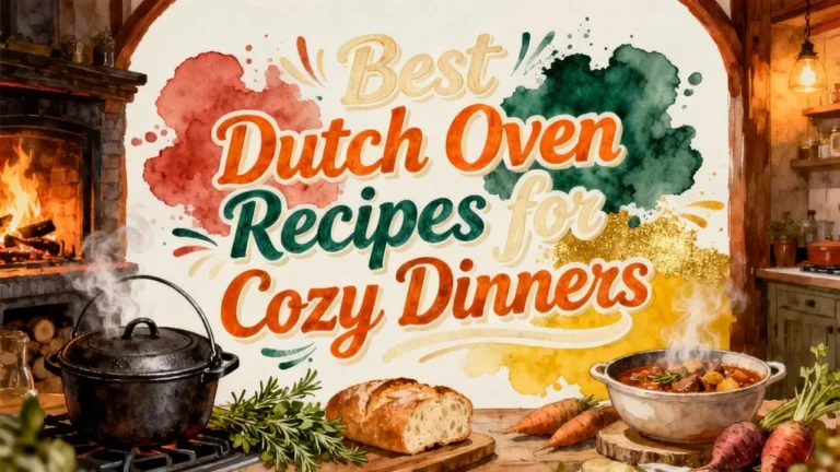 Dutch Oven Recipes: Your Favorite Dishes