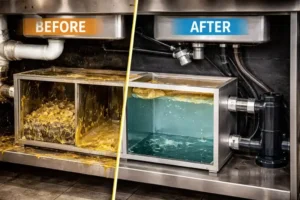 Effective Grease Trap Cleaning: Keeping Kitchens Clean & Compliant