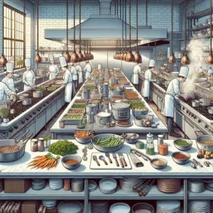 Efficient Prep Station Layouts Bustling Kitchens Need