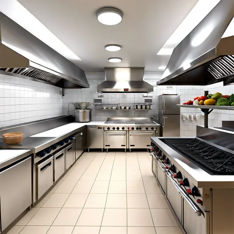 Ergonomic and Functional Design for Commercial Kitchens