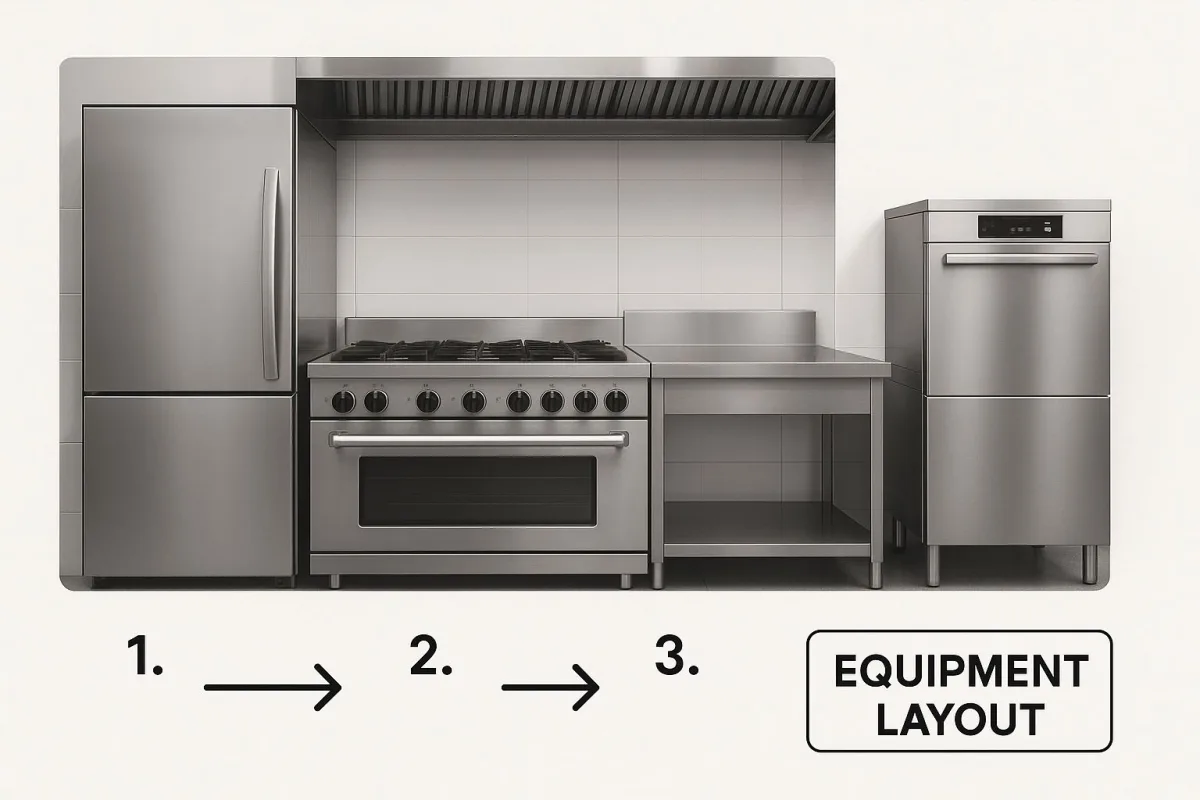 Smart Commercial Kitchen Layout Design Essentials