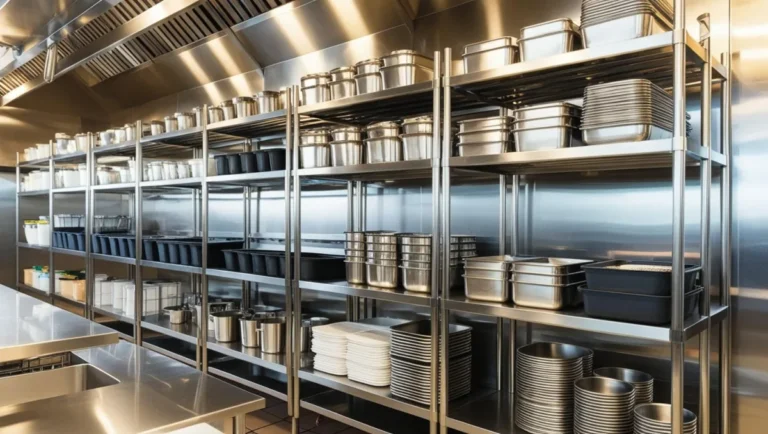 Essential Commercial Kitchen Storage Solutions That Actually Work