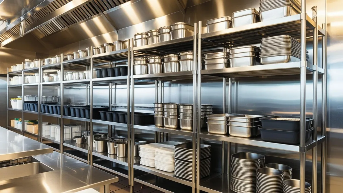 Essential Commercial Kitchen Storage Solutions That Actually Work