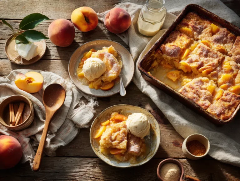Exploring the July Flavor of the Month: Classic Southern Peach Cobbler