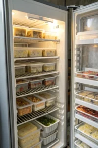 Easy Freezer Storage Hacks: Reach-In Freezer Organization