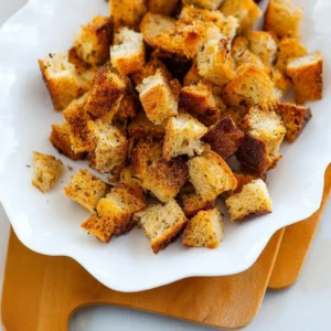 Easy Homemade Croutons: The Ultimate Crunchy Recipe