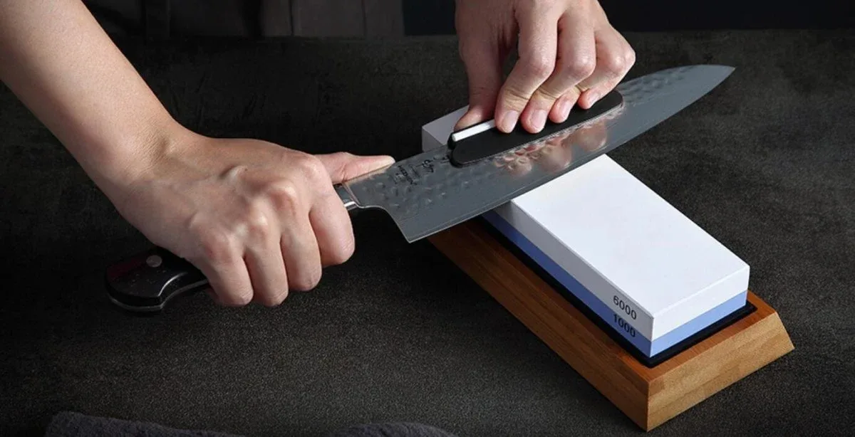 How to Sharpen Kitchen Knives Using a Whetstone: A Comprehensive Guide