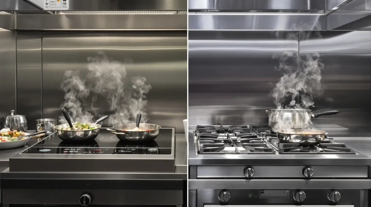 Induction vs Gas Cooking: A Real Kitchen Comparison