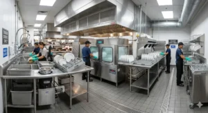New Dishwashing & Sanitation Tech for Commercial Kitchens