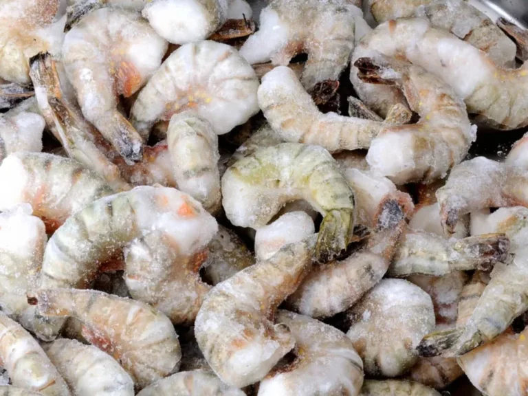 Is It Normal for Frozen Shrimp to Have Green Splotches?