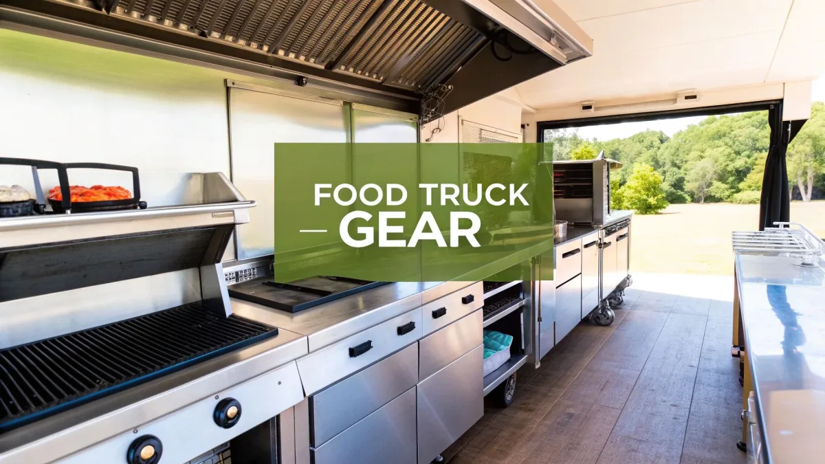 Food Truck Gear Essentials: What You Really Need