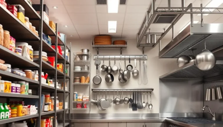 Maximizing Storage Solutions for Small Commercial Kitchens: A Practical Guide to Efficiency and Space