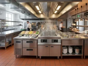 Maximizing Workflow in Compact Restaurant Kitchens
