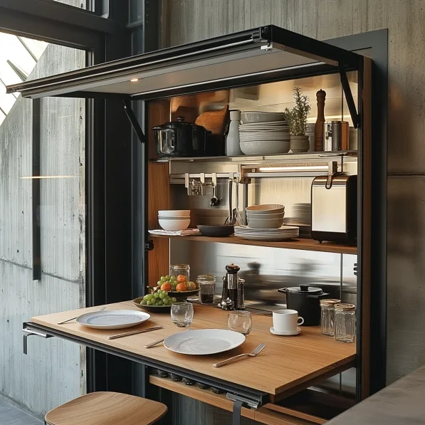Clever Multi-Functional Furniture for Compact Living Today