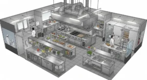 Optimizing Commercial Kitchen Layouts with CAD: A Chef’s Guide to Smarter, Faster, and Safer Design