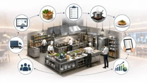 Optimizing Restaurant Kitchen Workflow: Hyphens Instead of Spaces