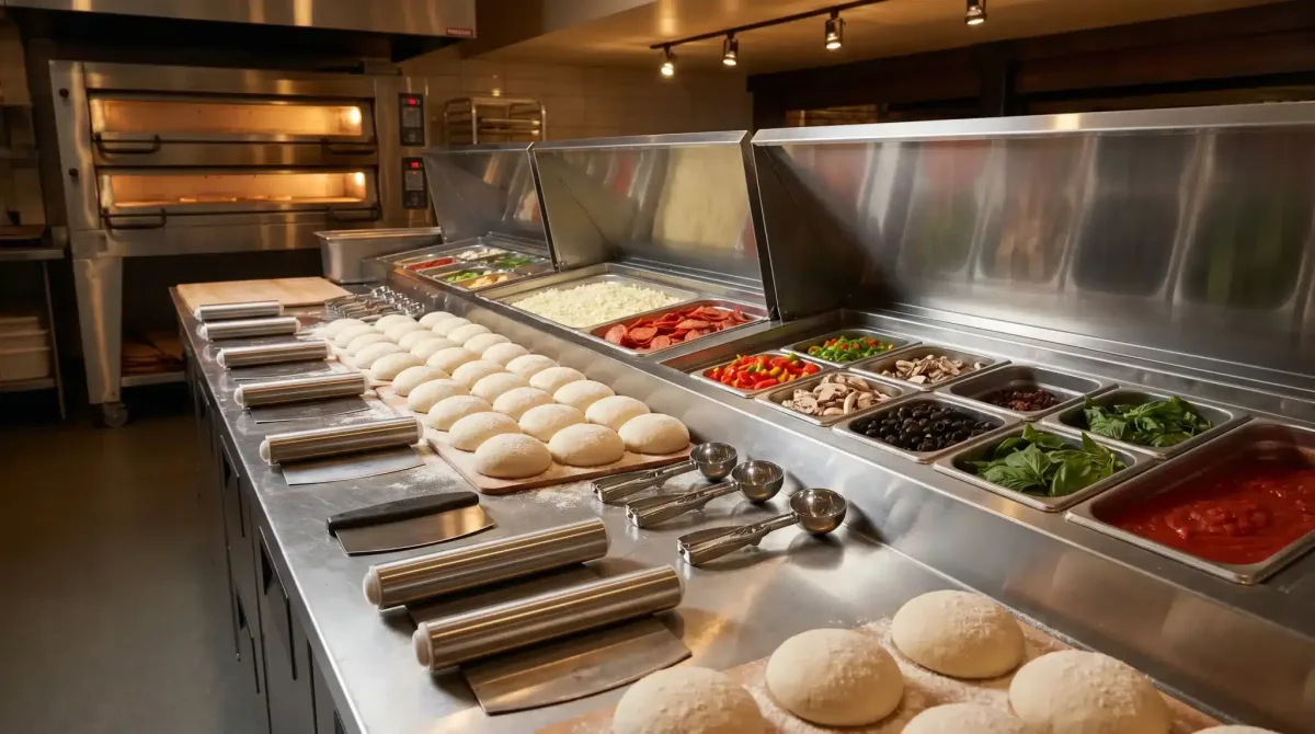 Optimizing Your Pizza Prep Area: A Comprehensive Guide