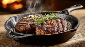 Outdoor Steak Cooking: Cast Iron vs. Convection