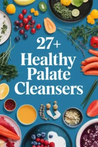 Palate Cleansers for Heavy Dishes: The Secret to a Balanced Meal