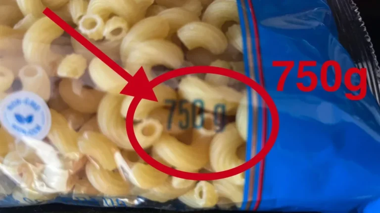 Pasta Shrinkflation: Is Your Scale Wrong?