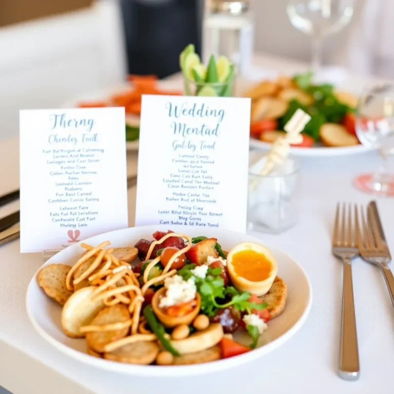 Planning a Fusion Wedding Menu: A Culinary Journey