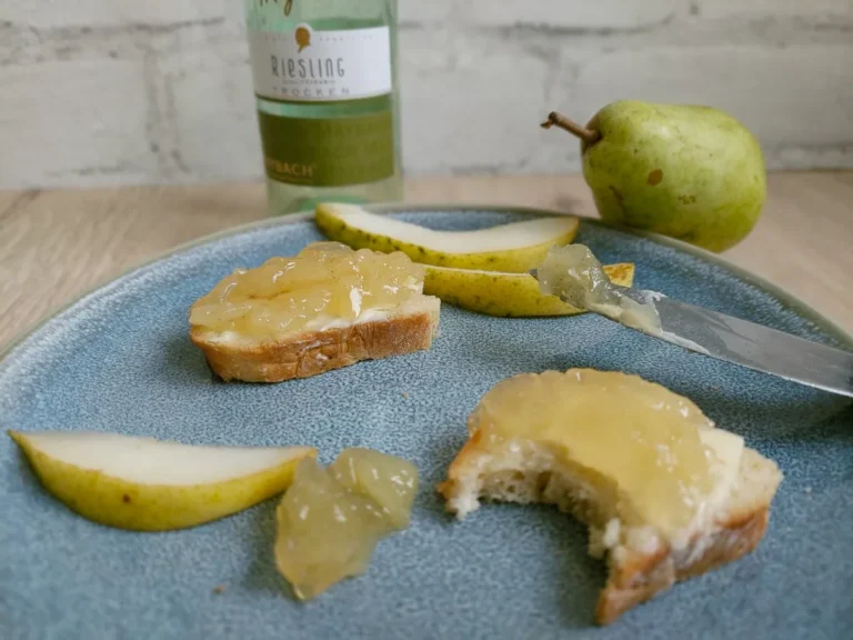 Exploring Protein Pairings for Pear Riesling Jam