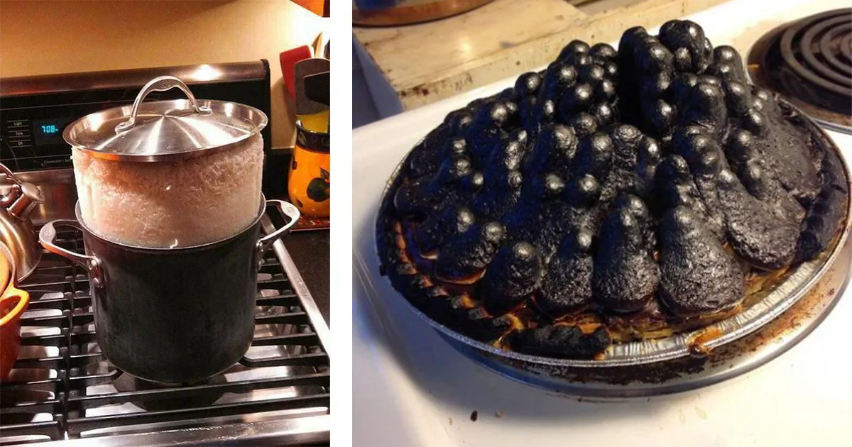Kitchen Oops: When Burnt Food Isn't a Total Disaster