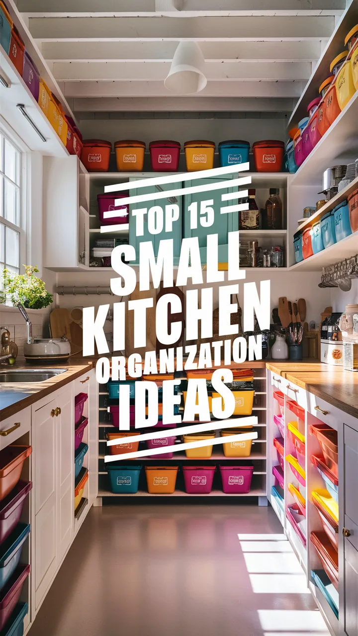 Small Kitchen Organization Ideas: Maximizing Space and Efficiency