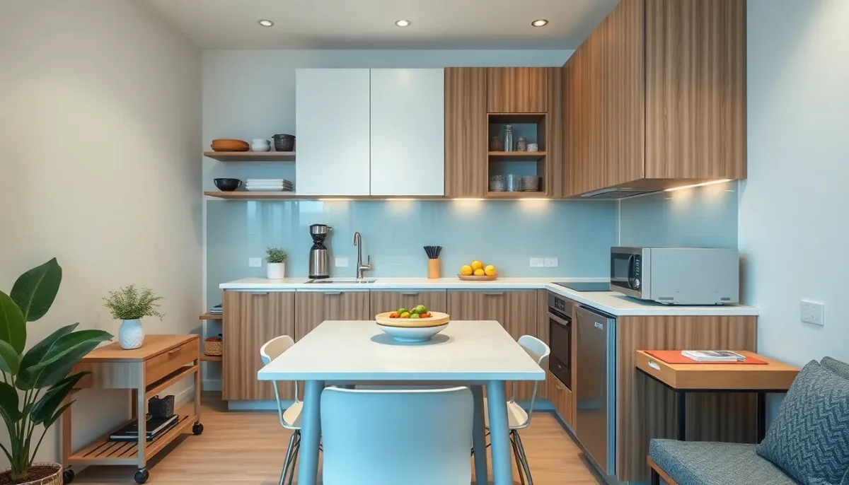 Small Kitchen Solutions: Maximizing Compact Layouts