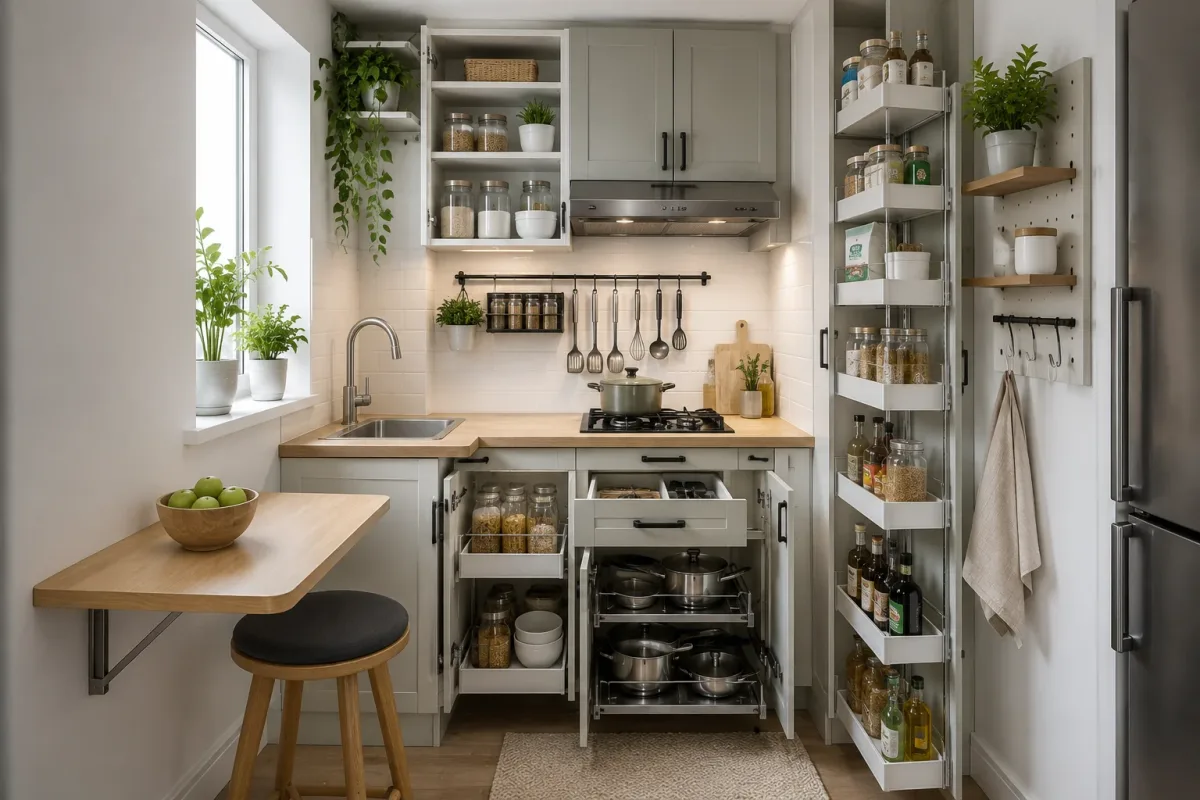 Smart Small Kitchen Space Optimization Tips That Work