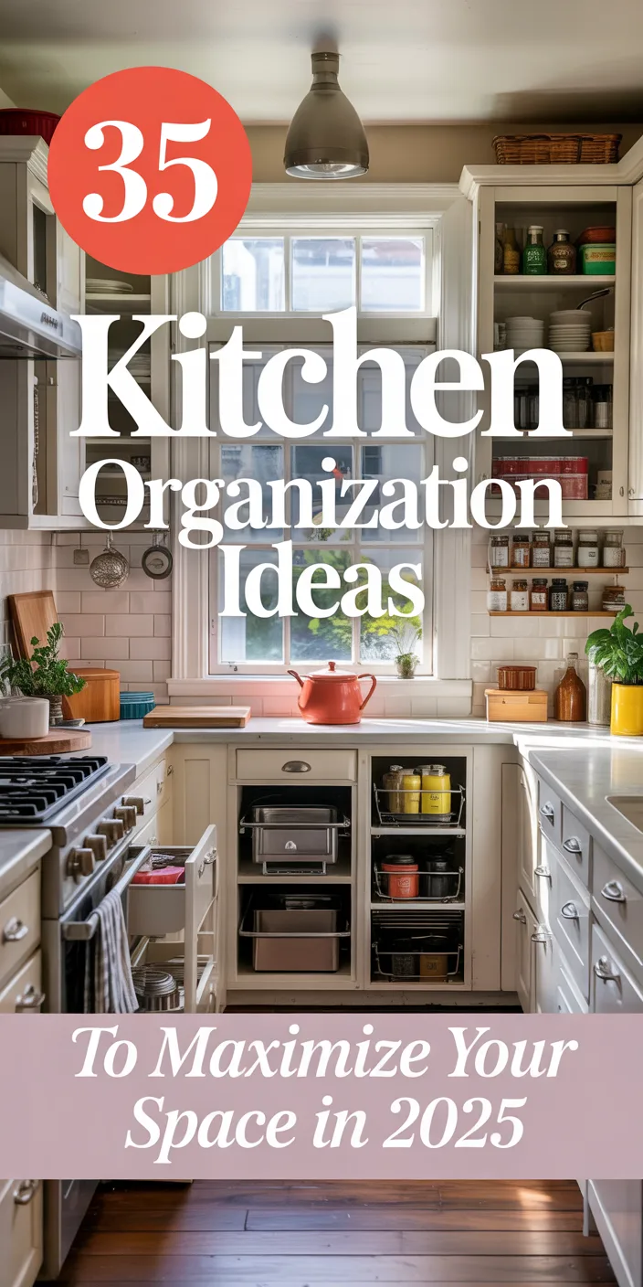 Smart Kitchen Storage Ideas & Organization Hacks for 2025
